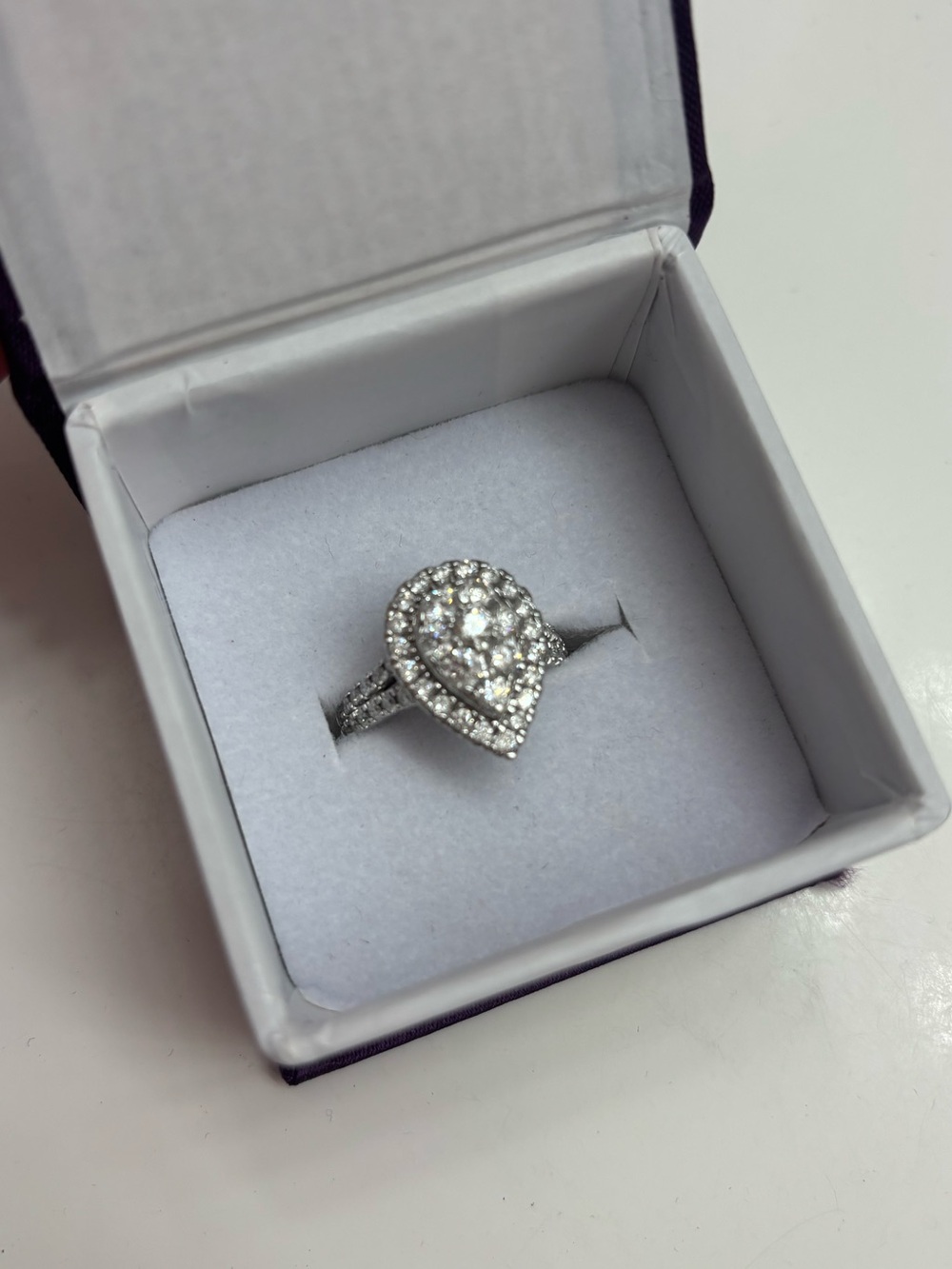 Natural, Earth Mined Diamond Ring.